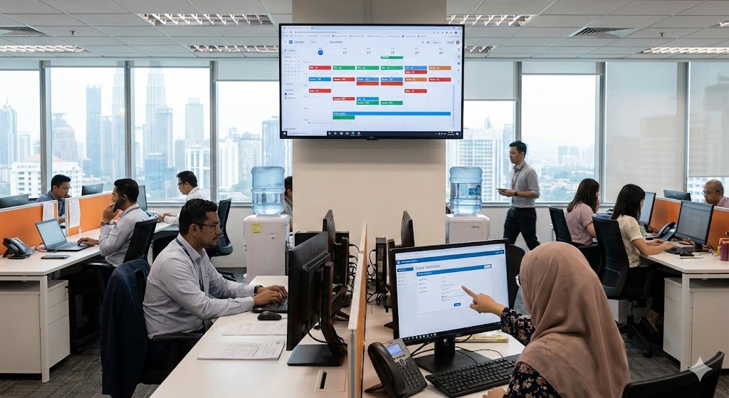 BizCloud eLeave Dashboard