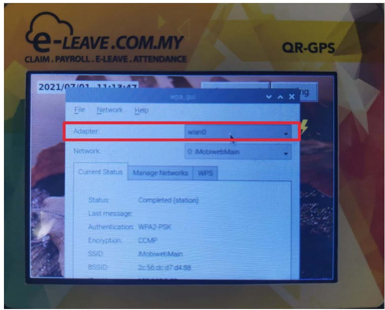 Step 3 - Interface Selection