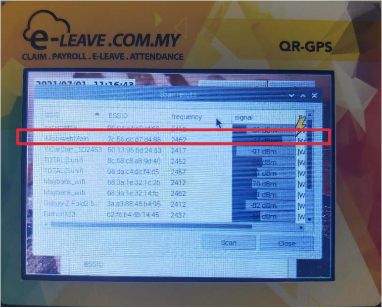 Step 4 - Network Selection